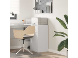 Vidaxl Buffet Com Gaveta Branco 38 X 34 X 75 Cm