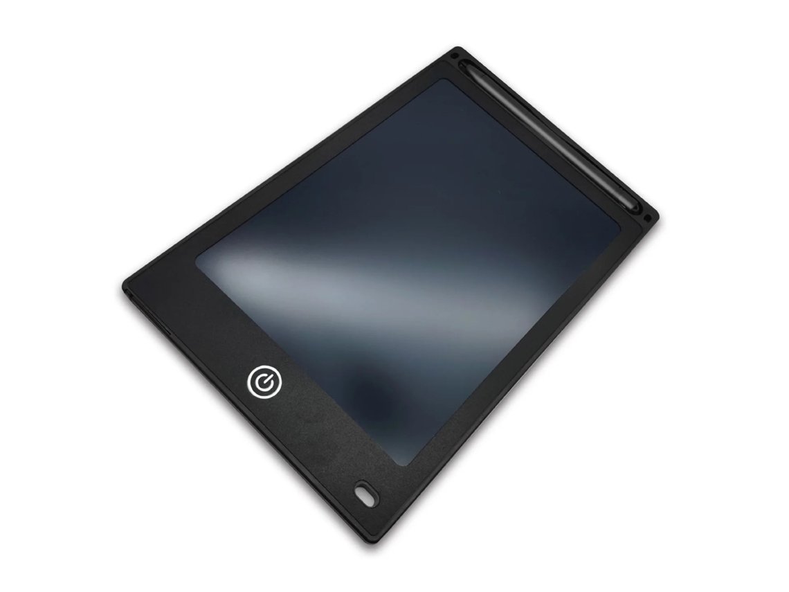 Tablet Infantil Para Desenho E Escrita Com Tela Lcd De 8,5 Polegadas Portátil E Seguro Mdug (preto)