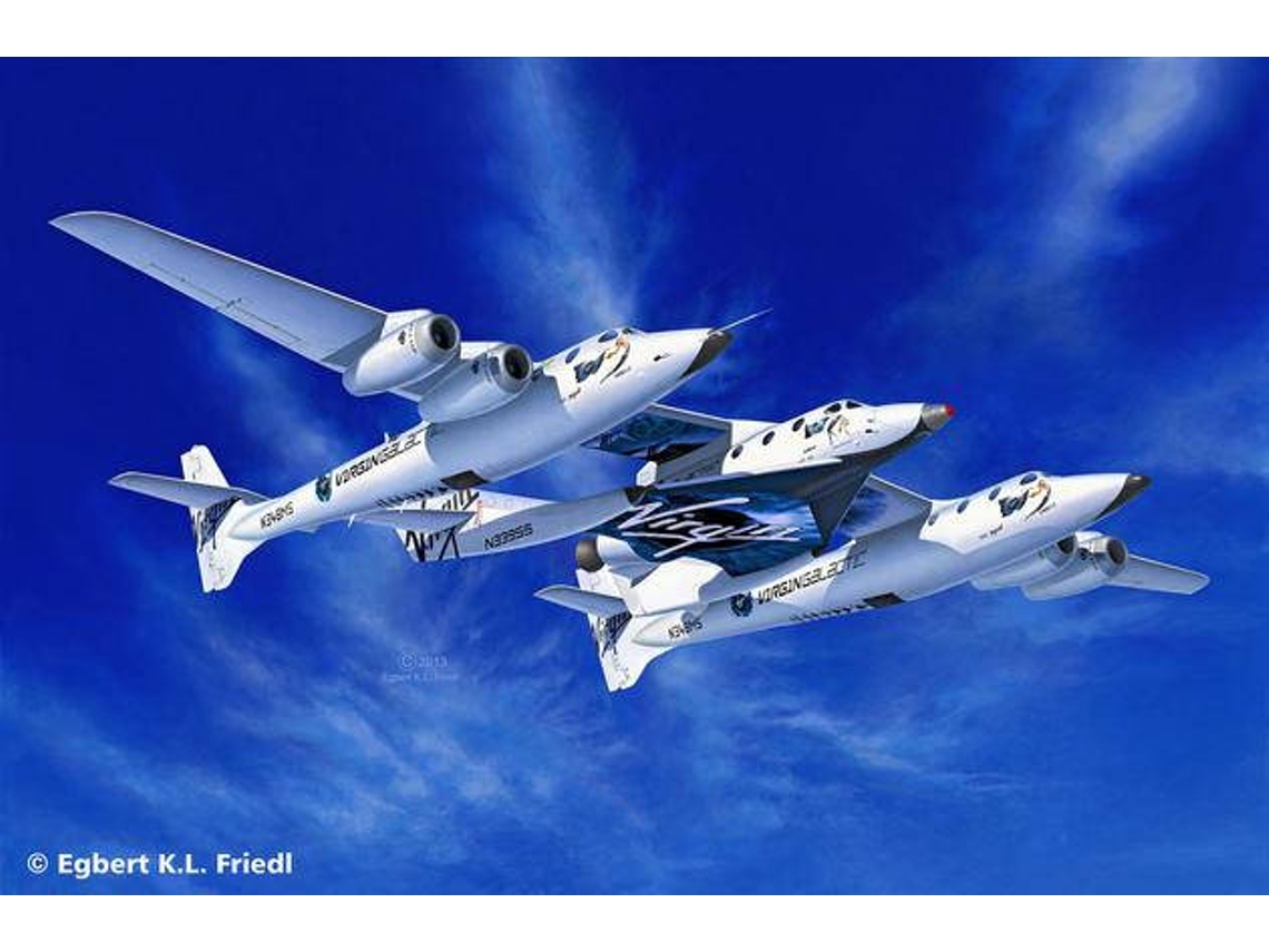Colecionável REVELL SPACESHIPTWO & WHITEKNIGHTTWO