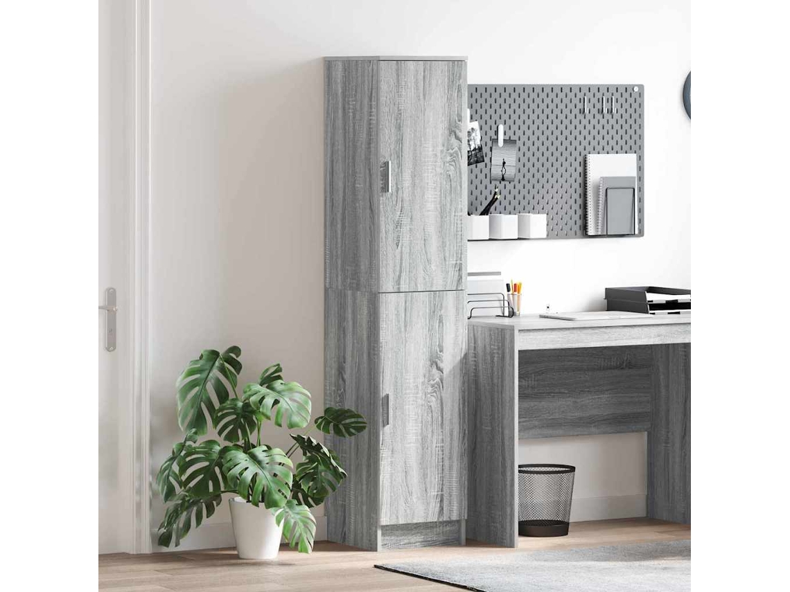 Vidaxl Buffê Cinza Sonoma 35 X 39 X 168 Cm