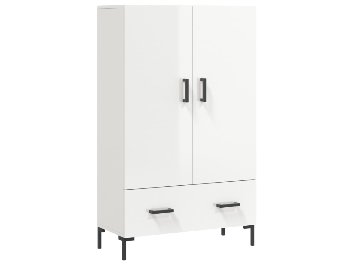 Aparador Alto MAISON EXCLUSIVE Derivados Madeira Branco Brilhante (69,5x31x115 cm)