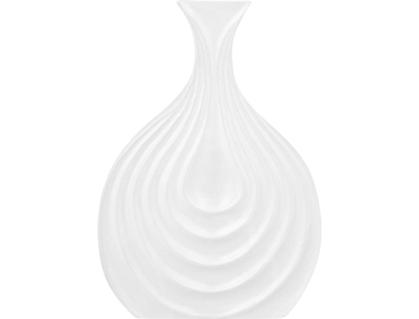 Peça Decorativa Jarra Thapsus (Branco - Cerâmica - 4x18x25 cm)