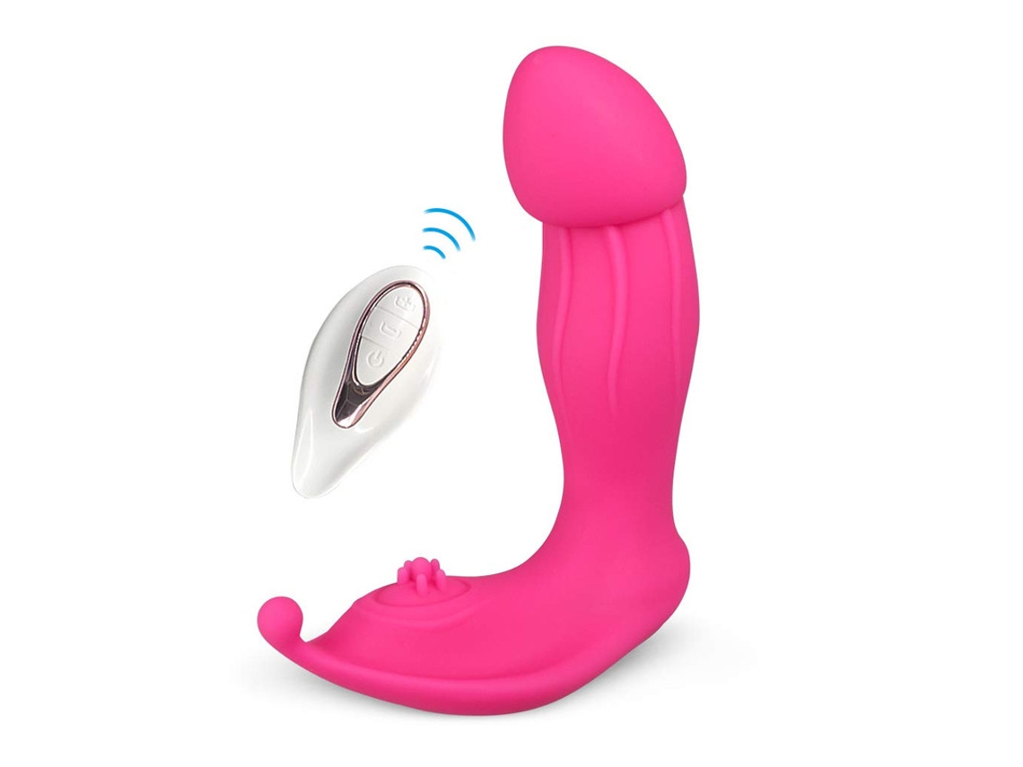 Vibrador Wearable Estimulante Duplo Com 12 Modos De Vibrao Para Mulheres (rosa) Yizhood