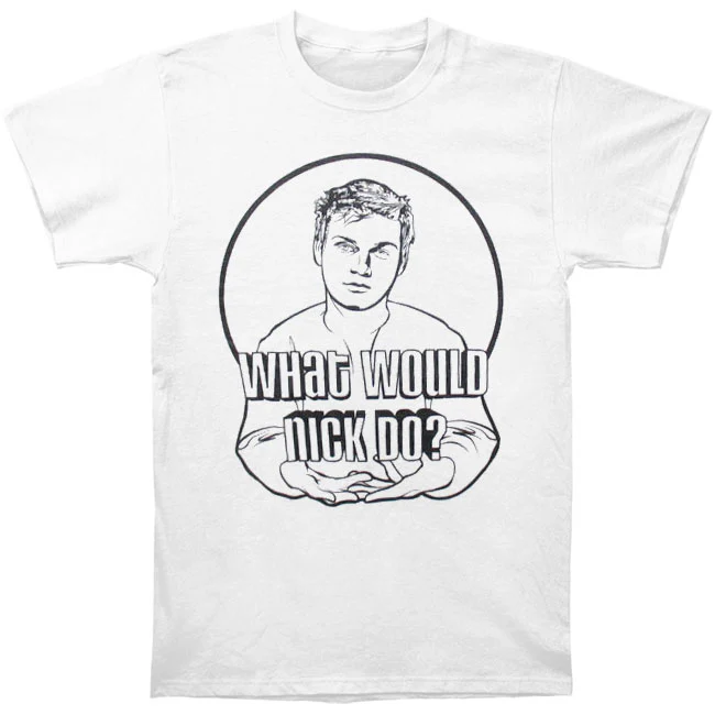 Rockinstone Unisex Backstreet Boys What Would Nick Do T-shirt Classic-xl