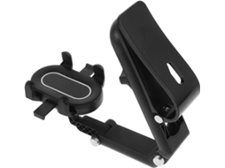 Suporte Ajustável Para Celular No Carro Com Rotação E Fixação Estável.