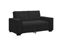 2-seater Sofa, 2-seater Sofas Vidaxl Preto Veludo (n/a)