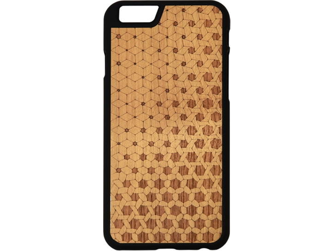 Capa iPhone 6, 6s, 7, 8 G-CODE Generative Tesselatio Castanho