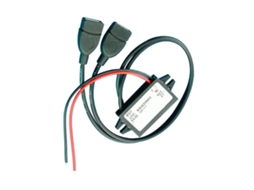 Módulo Conversor Dc para Dc Buck 12v para 5v Regulador de Voltaje Reducido com Saída Usb Dual Sem Cabo
