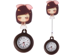 Relógio de bolso expansível para profissionais de saúde com clip e design divertido GOKOCO