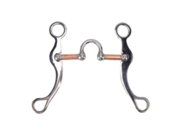 Bit de Cavalo LAXISCREED Aço Inox Prateado Ouro Rosa