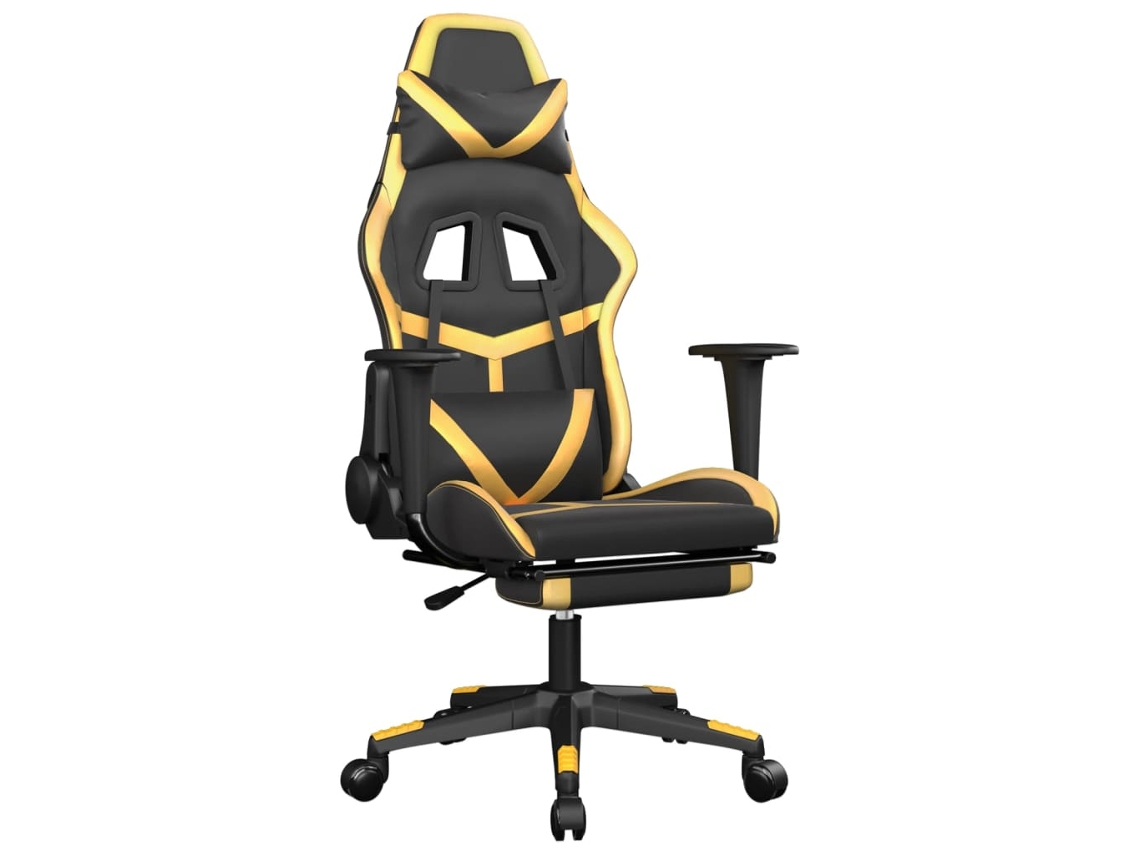 Gaming Chair, Gaming Chairs Vidaxl Ouro Couro Artificial