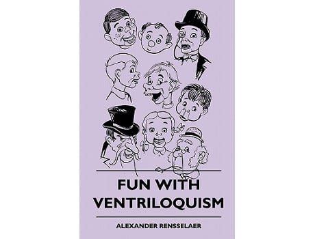 Livro Fun With Ventriloquism de Alexander Rensselaer (Inglês)