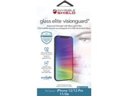 Película de Vidro iPhone 12«12 Pro«11«XR INVISIBLE SHIELD Vidro Elite Visionguard+