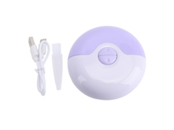 Cortador De Unhas Elétrico Automático 2 Velocidades 2 Em 1 Com Armazenamento De Restos Usb Recarregável Roxo