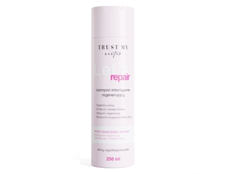 High Porosity Hair Repair Shampoo, Intense Regeneration Formula, 250ml Trust My Sister