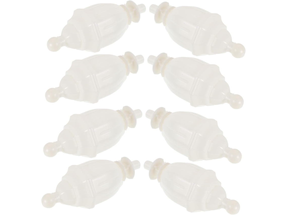 Conjunto De 8 Peças Enfeites Decorativos Plástico Para Mosquiteiro, Acessórios Para Decoração De Quarto
