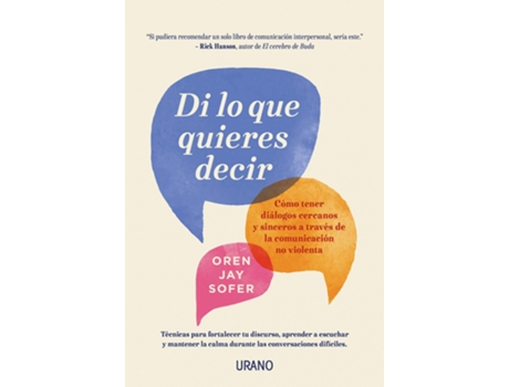 Livro Di Lo Que Quieres Decir de Oren Jay Sofer (Espanhol)