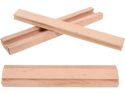 Conjunto De 2 Trilhos Madeira Para Gaveta, Montagem Inferior, Funcionamento Suave, Ideal Para Projetos Faça Você Mesmo