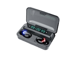 Fone De Ouvido Bluetooth Com Redução De Ruído E Display Digital De Três Telas F9 5c Ly Ebike