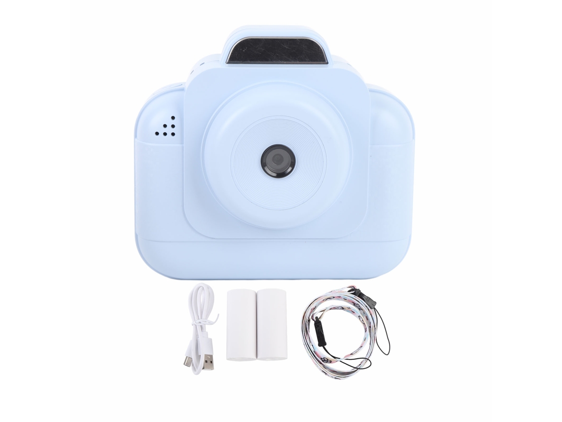 Aetheria câmera Digital para Crianças com Impressão Instantânea 48mp 1080p Tela 2.4 Polegadas Azul