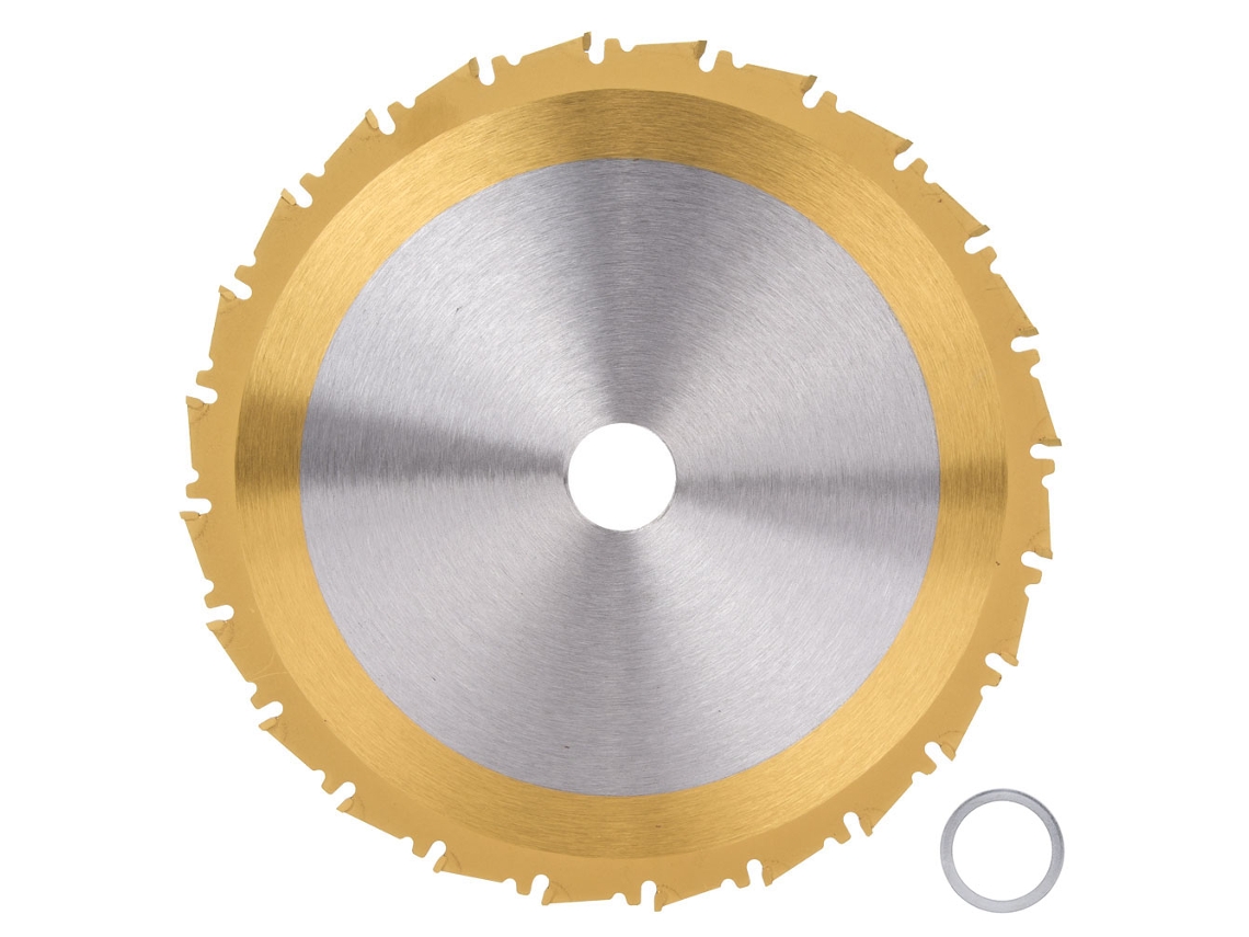 Lâmina de serra circular de metal duro TCT para madeira, acessório para ferramentas elétricas, 210x1,8x25,4x24d, revestida de titânio