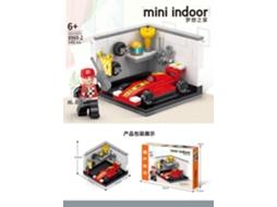 (142 Peças) Blocos De Montar Para Montar Cenário De Rua - Brinquedo Educativo Infantil Faça Você Mesmo