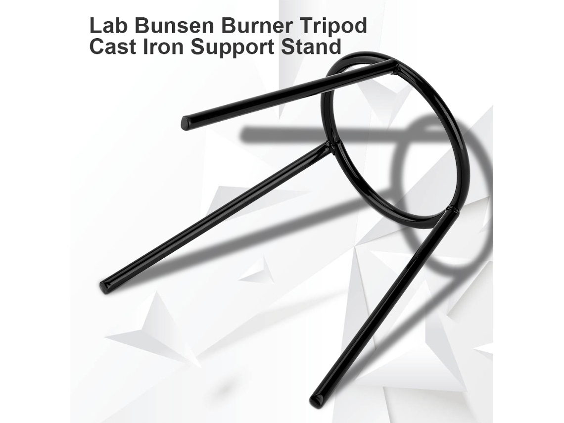 Laxiscreed Suprimentos Para Laboratório Com Suporte Para Bico De Bunsen E Lâmpadas De Álcool