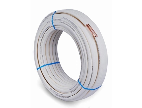 Coroa Filmada em Cobre EID 07Mm 1/4-1/2 Isolada em Pe Branco 20M