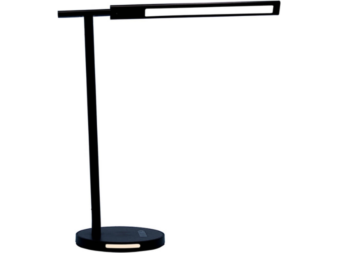 Candeeiro de Mesa WJS para Mesa de Cabeceira Metálico (Preto)