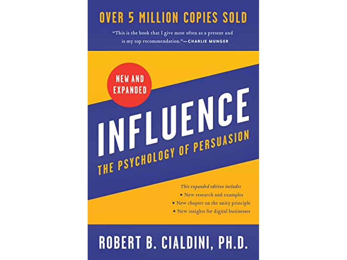 Livro Influence New and Expanded de Robert B Cialdini Phd (Inglês)