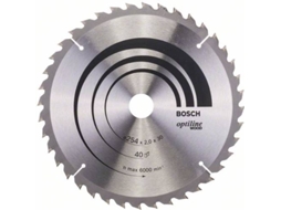 Disco de Serra Circular BOSCH Optiline Madeira 254x30x2.0 mm - 40