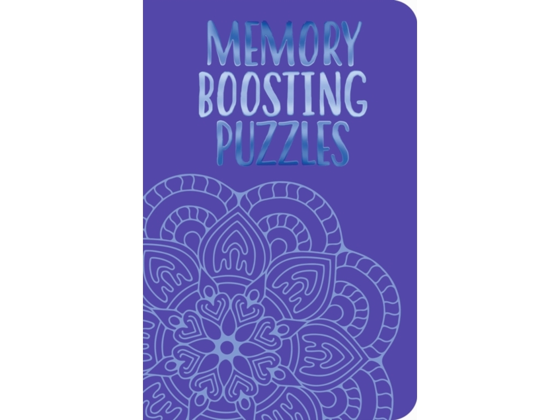 Livro Memory Boosting Puzzles de Eric Saunders (Inglês)