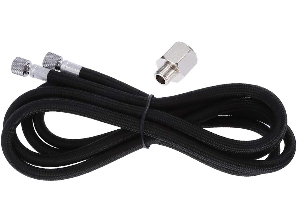 Adaptador Para Mangueira De Aerógrafo Em Eva Trançado De 1,8 M (1/8" A 1/4")