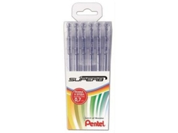 PENTEL Soberbo Azul 6 Peças