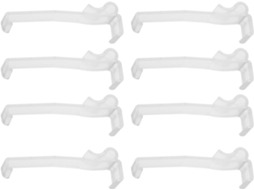 10 Presilhas Para Cortinas Verticais, Presilhas De Plástico Ocultas Resistentes À Corrosão, Acessóri
