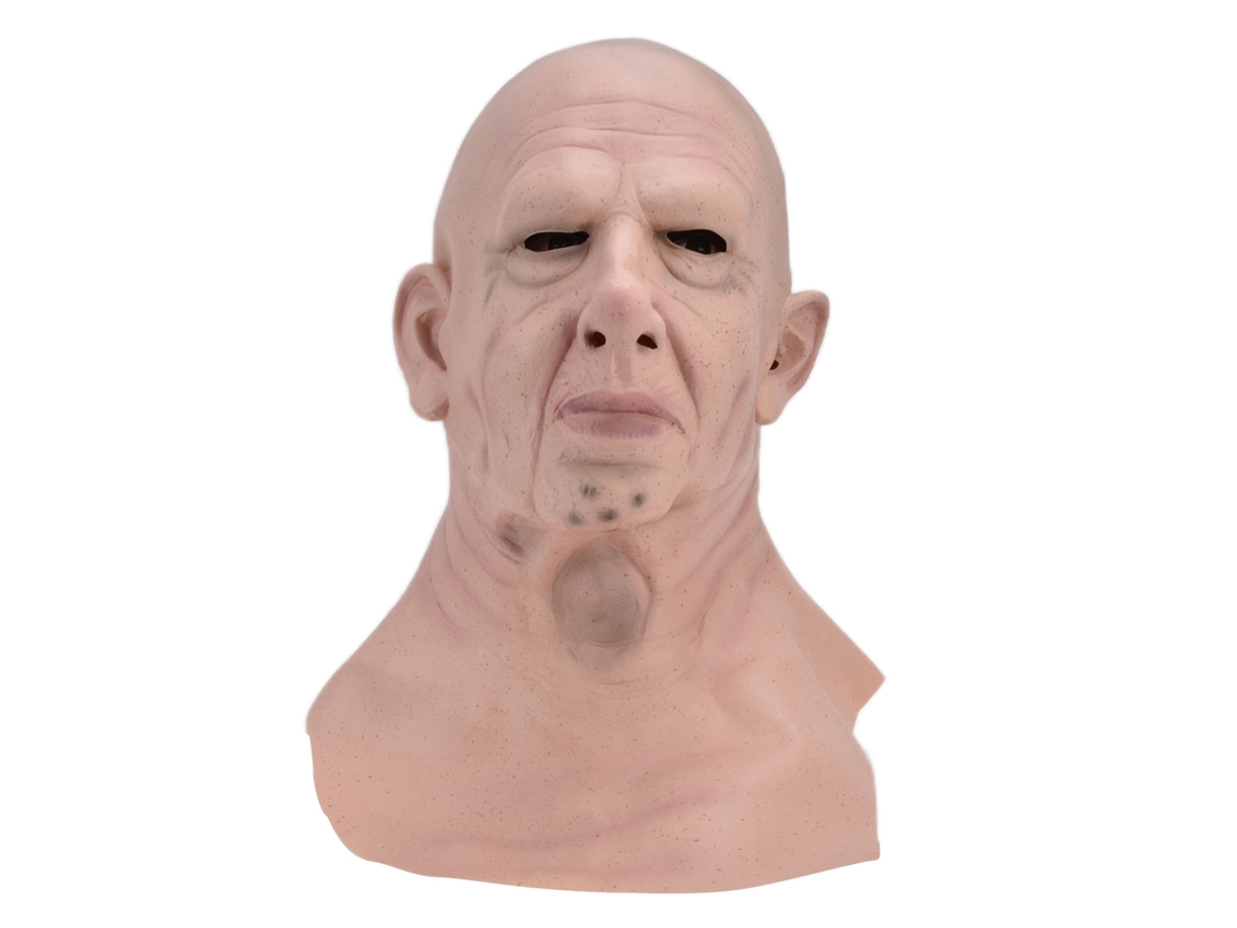 Máscara De Cabeça Careca Para Halloween E Cosplay