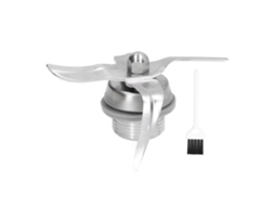 Homgeek batedor de mão, 500W, 3 em 1, 6 velocidades, com espumador de leite e batedor de aço inox Primerox
