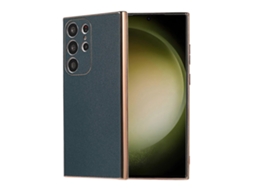 Capa Para Celular Samsung Galaxy S23 Ultra 5g Em Couro Com Revestimento Nano Da Série Xiaoya