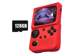 Console Portátil Retrô R36t GOKOCO com 128 Gb e 20000+ jogos, Tela IPS 3,5 polegadas
