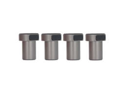 4pcs Perro De Banco 19mm De Aluminio De Liberación Rápida Con Alfombrilla Antideslizante Para Carpintería