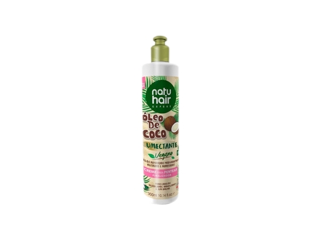 Natuhair Creme Pentear Óleo de Coco Umectante 300Ml