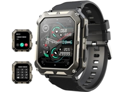 Smartwatch Para Homens Chamada Bluetooth / Assistente De Voz Ai Relógio Fitness 1.83 Com Monitor de Frequência Cardíaca Spo2 Pressão Arterial Bestvite