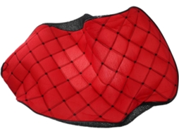 Capa De Assento Em Linho Respirável, Almofada Antiderrapante E Com Absorção De Impacto.