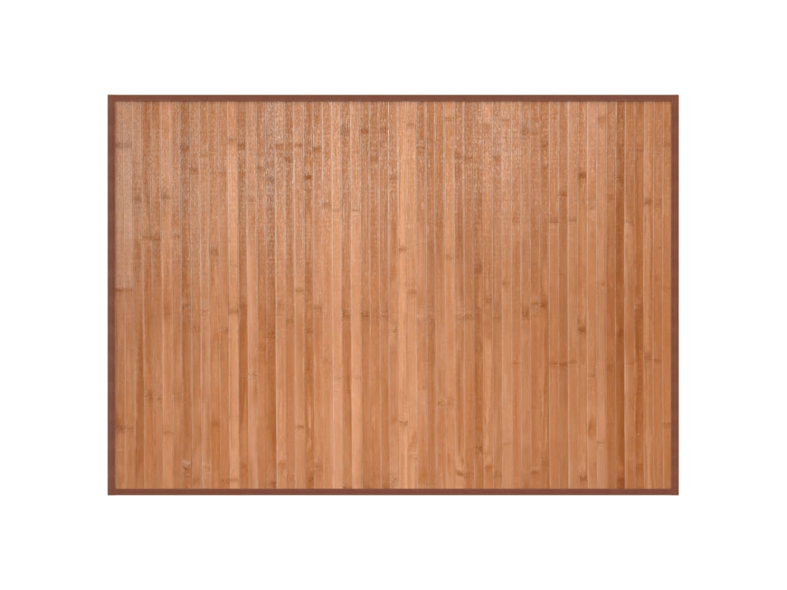Tapete VIDAXL Marrom Bambu (100x70 cm)
