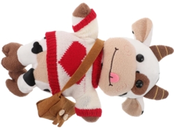 Vaquinha De Pelúcia, Adorável Brinquedo Pelúcia Para Decoração Carro