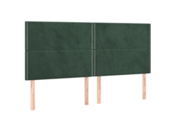 Headboard, Headboards Vidaxl Verde Veludo (200 Cm)