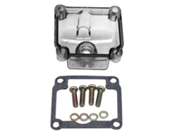Moto Carburador Transparent Float Carburador Oil Cup Carburador Base Cover Suitable Para Dellort Phbg As Ad Gray