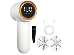 Removedor De Fiapos E Bolinhas Para Roupas Com Visor De Led, Recarregável Via Usb. Nostalgia88