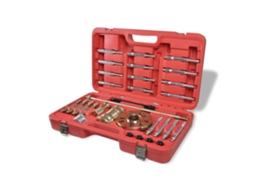 Vidaxl Conjunto De Extrator Do Cubo De Roda 30 Pcs