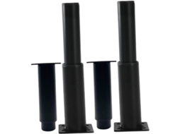 Conjunto De 4 Extensores Altura Ajustáveis Para Pés Cama, Sofás, Cômodas E Armários Antiderrapantes